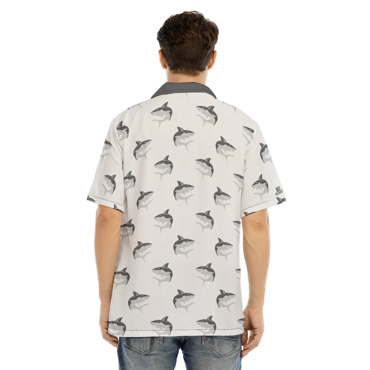 Wild Sharks Button Down