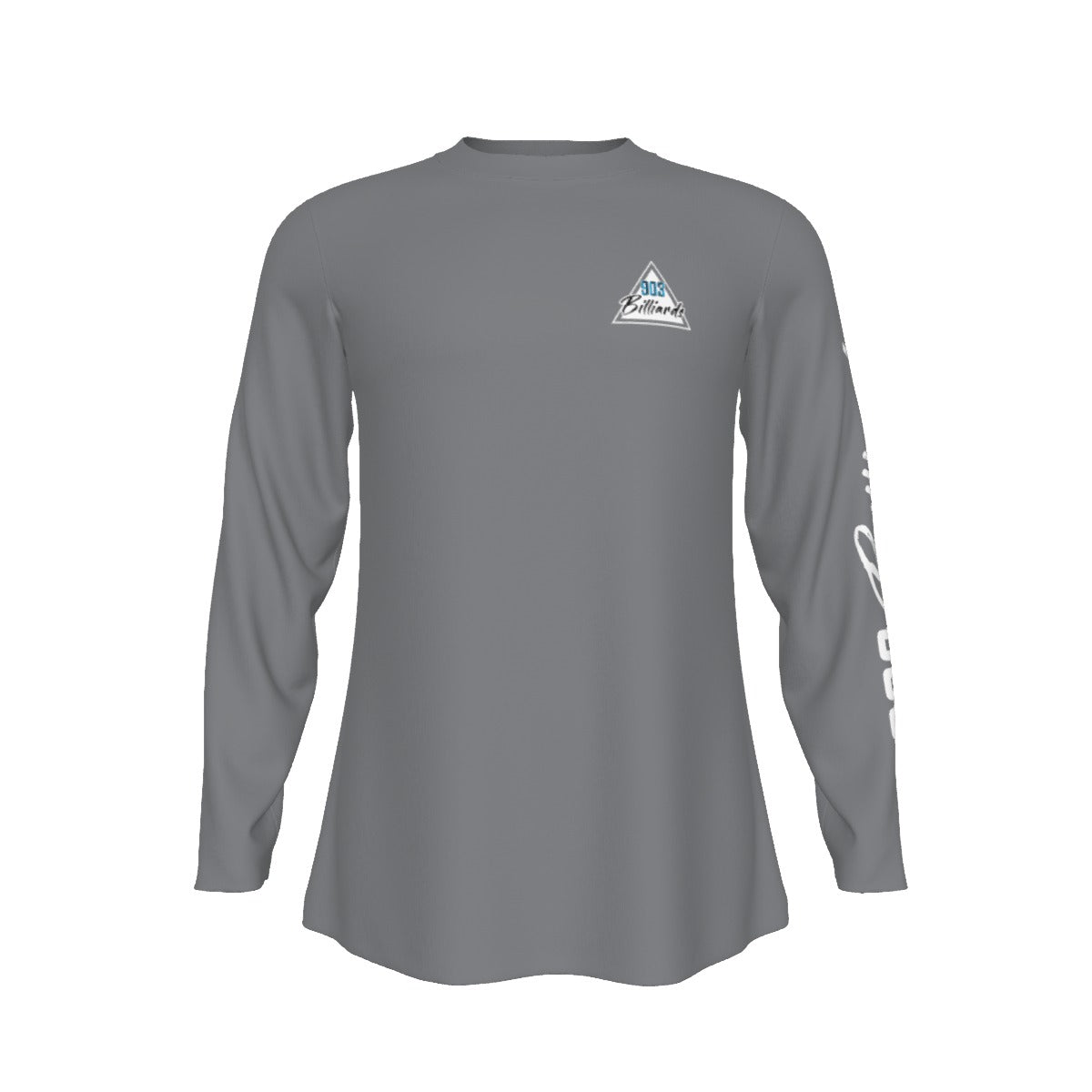 903 Billiards Classic Long Sleeve Tee - Grey