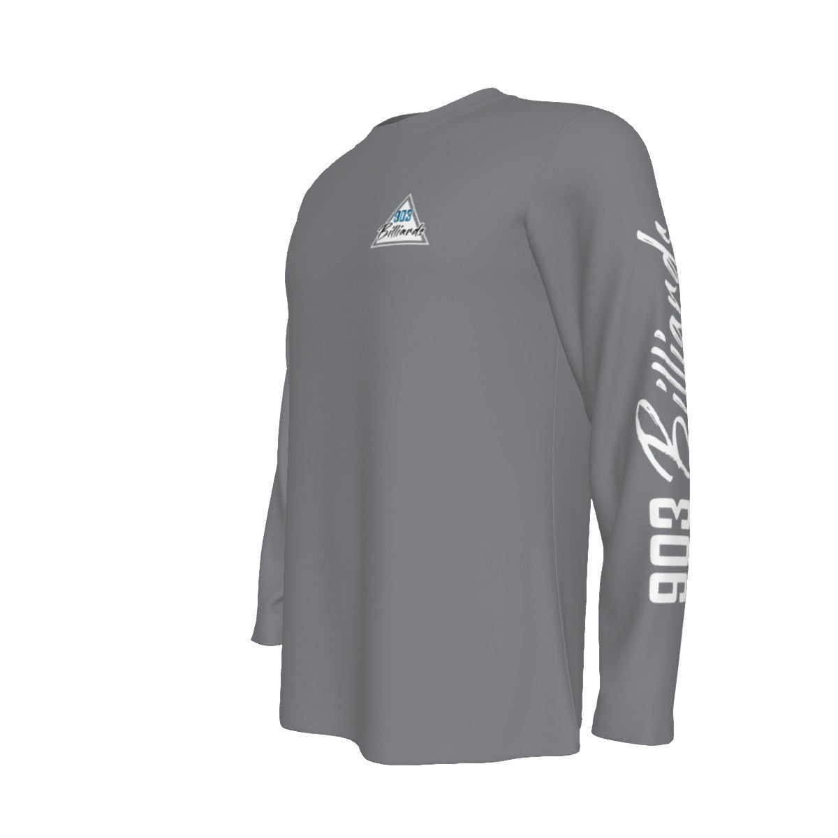 903 Billiards Classic Long Sleeve Tee - Grey