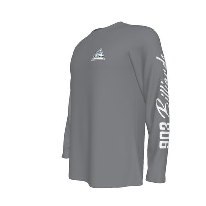 903 Billiards Classic Long Sleeve Tee - Grey