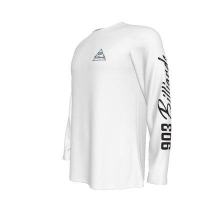 903 Billiards Classic Long Sleeve Tee - White