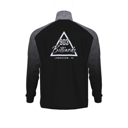 903 Billiards Raglan Fade Jacket - Black