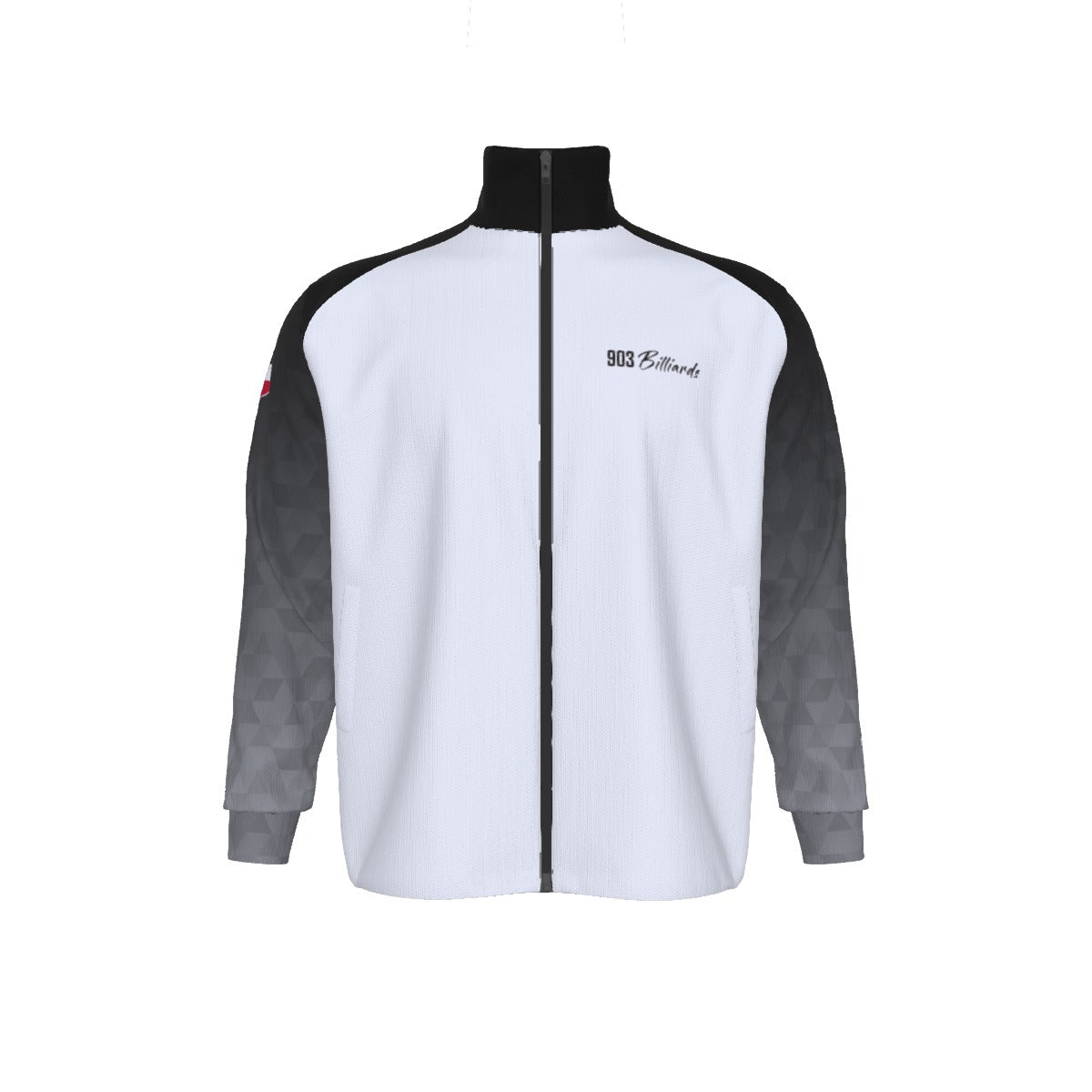 903 Billiards Raglan Fade Jacket - White