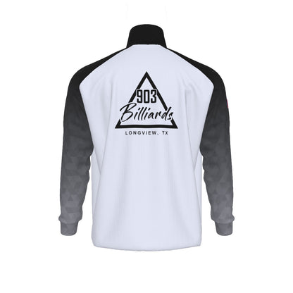 903 Billiards Raglan Fade Jacket - White