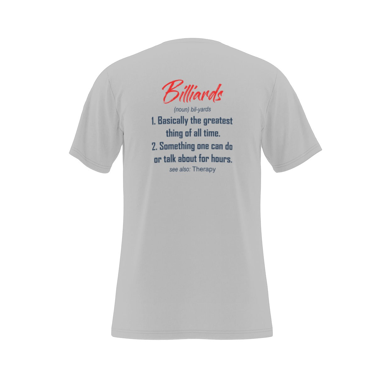 Billiards Definition Tee